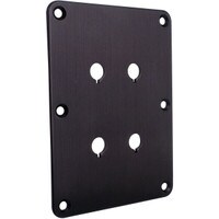 Main product image for Dayton Audio DBPP-BK Double Binding Post Plate Black 091-612